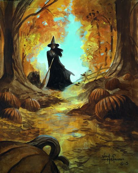 Late witch walking